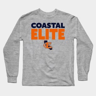 Simple - Blue & Orange Long Sleeve T-Shirt